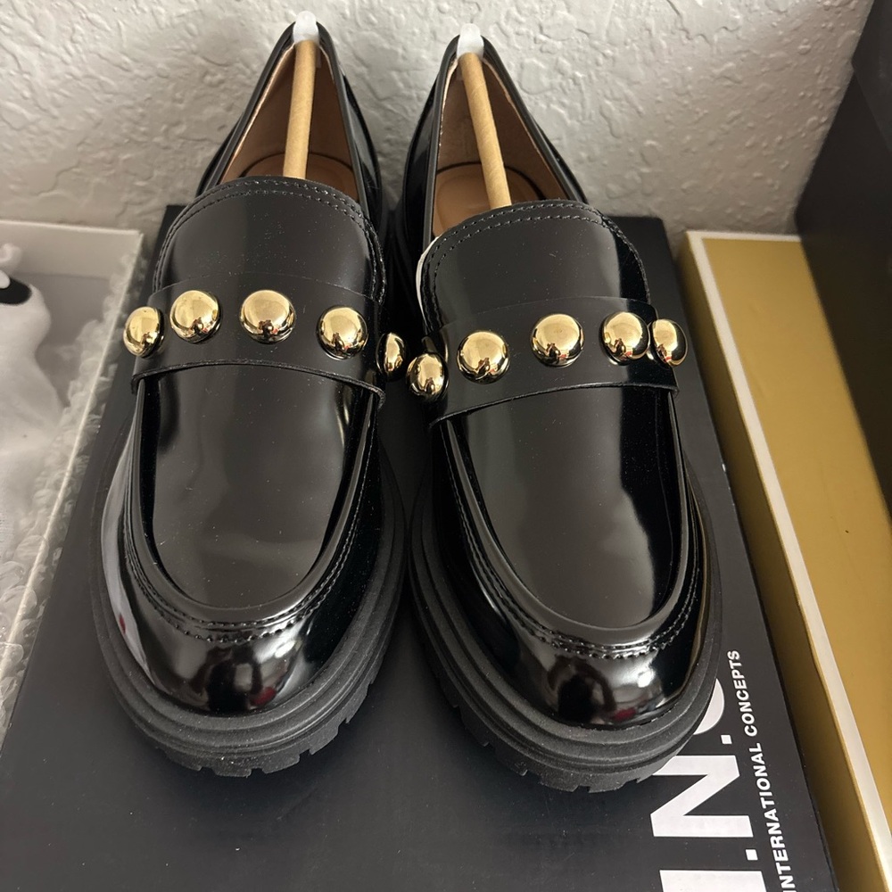 INC International Concepts Women's Brea Lug Sole Loafers - Picture 3 of 10